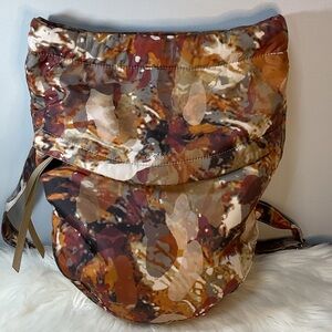 Vince Camuto Woven Nylon Bucket Bag Backpack